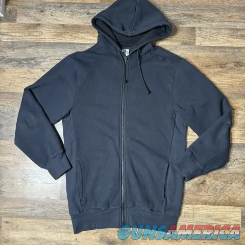 Origin Maine 100 Kilo FULL ZIP Black Hoodie Mens M USA Made