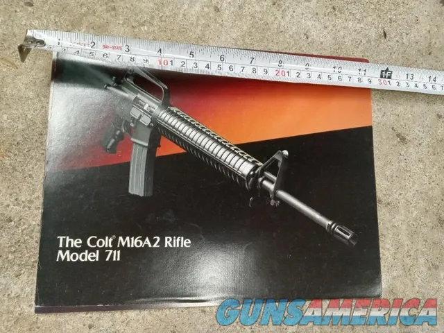 Colt M16A2 Model 711 Specifications Img-1