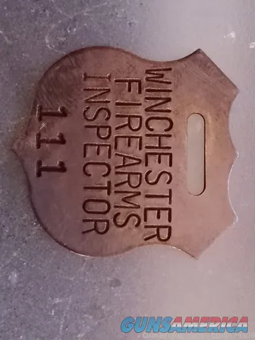 Winchester Inspector Tag