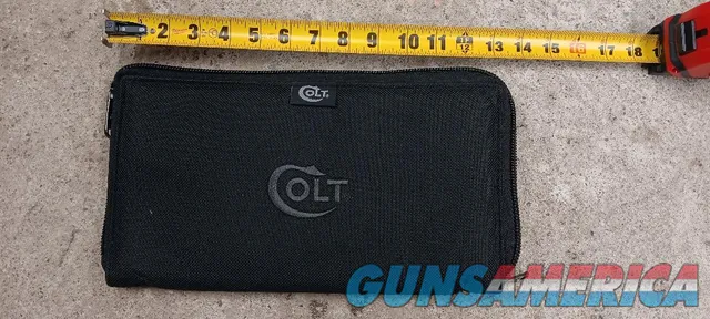 Colt Firearms Official Pistol Bag 12" x 6"