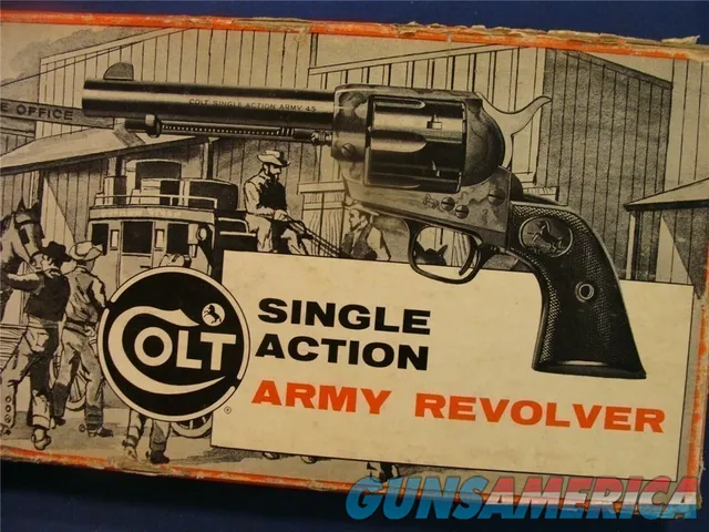 Colt Single Action Army 1960s Original Box Img-1