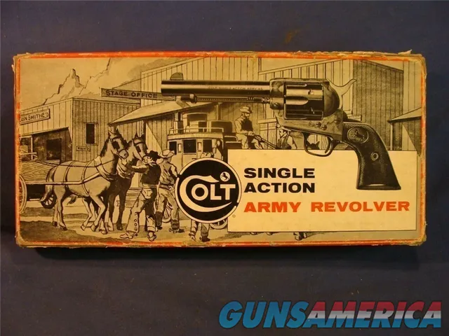 Colt Single Action Army 1960s Original Box Img-4