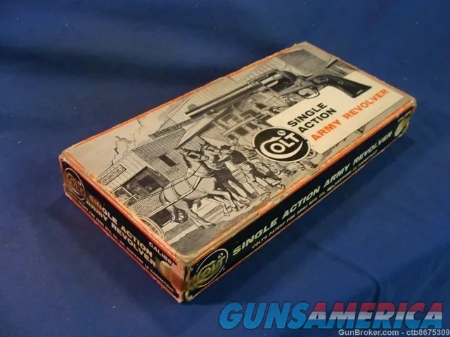 Colt Single Action Army 1960s Original Box Img-7