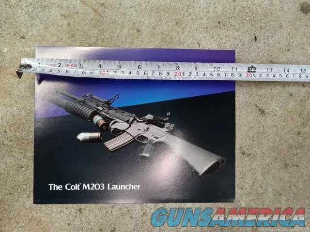 Colt M203 Launcher Specifications