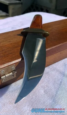 Sam Colt Firearms Bowie Knife The Gun That Won The West With Wood Case Img-1
