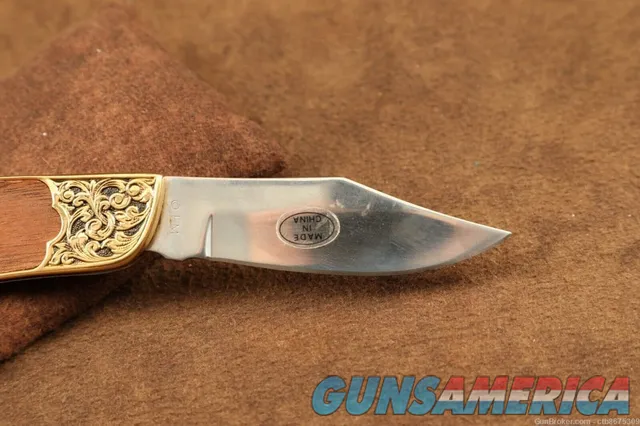 Franklin Mint Colt Single Action Army Peacemaker 3.5 Collectible Knife Img-4