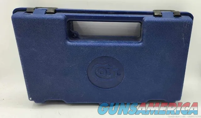 Colt Blue 22 Pistol Hard Case with Manual Img-4