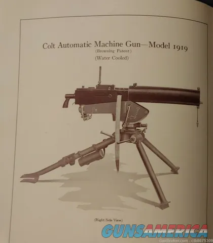 Original Colt 1919 Automatic Machine Gun Handbook Img-4
