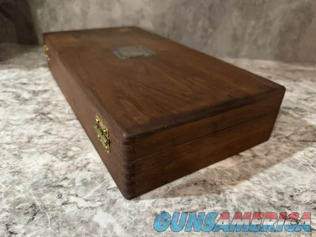 Colt NRA Centennial First 100 Years Commemorative Walnut Case with Key Img-7