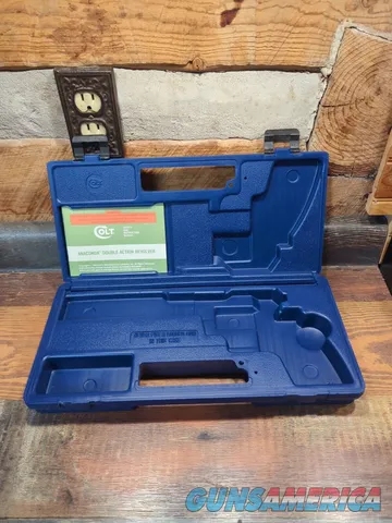 Colt Anaconda 44 Mag 4 6 8 Inch Empty Box Hardcase Manual Double Action  Img-1