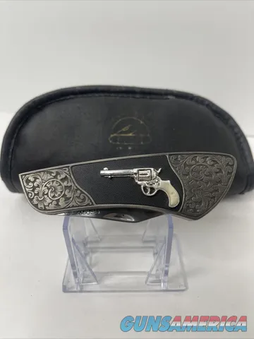Colt Revolver 1877 Double-Action Lightning Knife Franklin Mint 