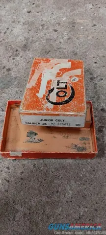 COLT JUNIOR .25 Original Box