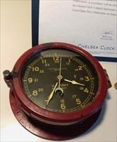 U.S. Navy Chelsea Clock Co Nautical Clock 1941