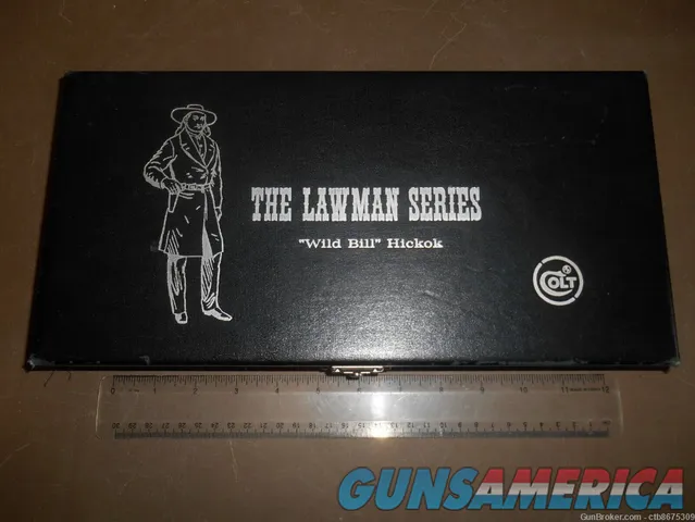 "Wild Bill" Hickok - Colt - The Lawman Series - Pistol Case / Box 
