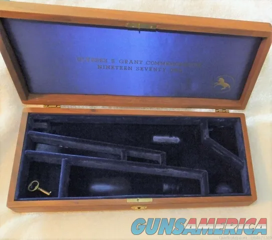 Colt Ulysses S Grant Commerative Nineteen Seventy One 1971 Revolver Displ Img-1
