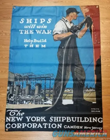 New York Ship Building Corporation Camden NJ Flag 3x5ft