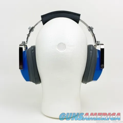 Colt Firearms Earmuffs Hearing Protection Blue with Gray Ear Pads Img-5