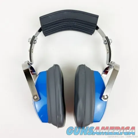 Colt Firearms Earmuffs Hearing Protection Blue with Gray Ear Pads Img-8