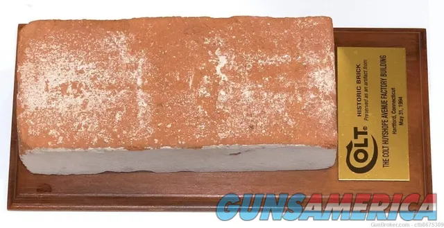 Colt Firearms Factory Brick on Base with Box Img-4