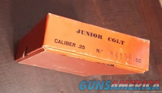 Colt Junior Original Box with Paperwork Img-4