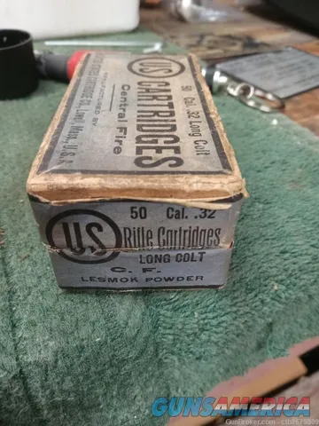 Vintage US Cartidges .32 Long Colt Box Img-2