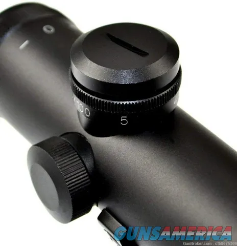 AR-15 4x20 Compact Rifle Scope 4x20mm Duplex Reticle w/ See through Mount Img-2