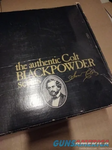 The Authentic Colt Blackpowder Series Gun Box 1860 Army Just Box Black Img-2