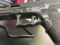 CUSTOM GLOCK 34 GEN 4 w/ custom Slide & Frame - Agency Trigger, Zev Barrel, Custom Frame Stipple