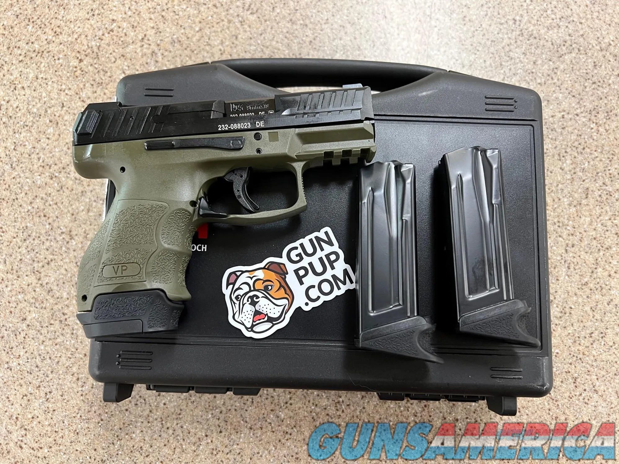 HK VP9SK OD Green w/ Night Sights 9... for sale at Gunsamerica.com ...