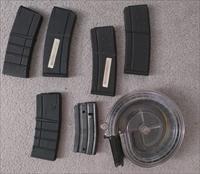 Assortment of clips for AR-15 .223 Including 100rd drum Img-1