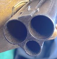 G.F. STORMER-HERZBERG.A.H. = DRILLING Shotgun & Rifle = Cape Gun = 16 ga. = engraved = Rifle Caliber unknown