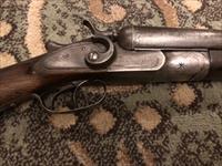 Antique T.Barker Double Barrel .12 Ga. shotgun