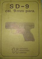 (Super Rare) Sardius / Sirkis SD9 9mm 7 rounds magazine + Manual