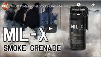 MIL-X Military / Law Enforcement Style Smoke Grenade w/ Spoon Ignition by Enola Gaye (Color: Orange)