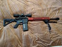 Stag Arms Custom Built AR10 Red Handguard Img-1