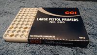 CCI Large Pistol Primers No. 300...Qty 100