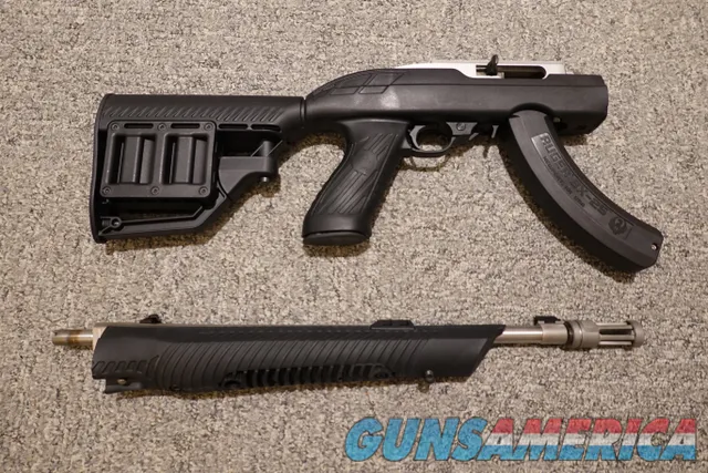 Ruger 10/22 Takedown Tactical with Nikon Rimfire and upgrade trigger