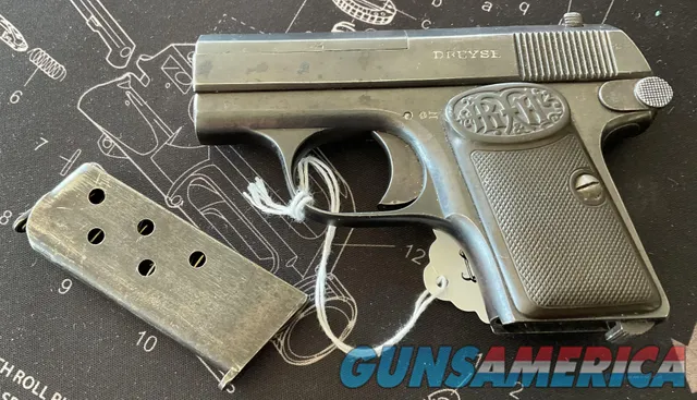 WTS Dreyse 6.35mm Vest Pocket Pistol