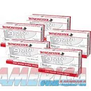   Winchester USA Winchester 9mm, Full Metal Jacket (FMJ), 115 GR, 1190 fps, 200 Rdbx SALE 