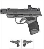 Springfield Hellcat RDP 9mm Pistol 3" Black w/ HEX Wasp TB FASST SHIPPING