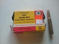 Kynoch .318 rimless