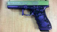 GLOCK 22 .40 CAL CUSTOM JOKER CEROKOTE AND ENGRAVING