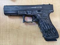 GLOCK 22 GEN 3 .40 CAL CUSTOM HARRY POTTER CEROKOTE AND ENGRAVING
