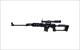 Zastava M91 Sniper Rifle 7.62X54R 10+1 W/Scope 4X24 Black Furniture