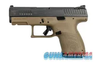 CZ-USA 91561 P-10 S Sub-Compact 9MM 3.50" 12+1 FLAT DARK EARTH BLACK STEEL SLIDE