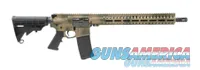 CMMG Resolute 100 MK4 5.56mm AR15 with FDE Battle Worn Cerakote Finish 55AE1E5