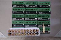 Herter's 223 Remington 55 Grain Soft Point (320) Rounds Free Shipping!