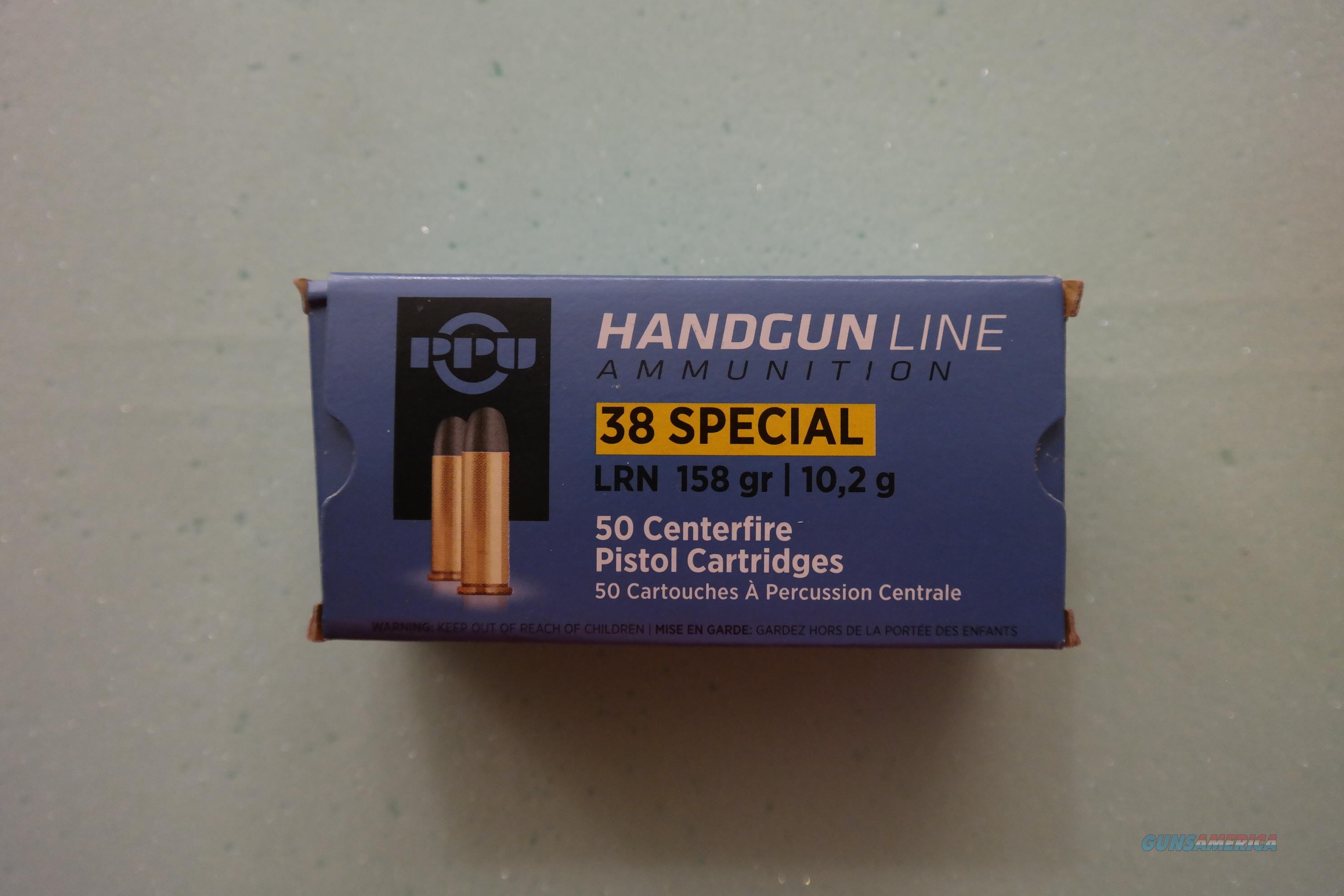 Ppu 38 Special 158 Grain Fmj Brass For Sale At