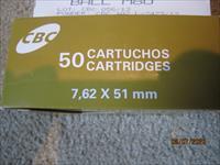AMMO 250 CBC AMMO Magtech 7.62x51 308 147gr FMJ M80 Ball