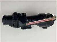 Nice Cond Trijicon ACOG 4x32 Dual Illum. Red Chevron TA31RCO-M4 5.56 BDC